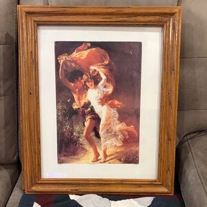 Framed Romantic Art Print